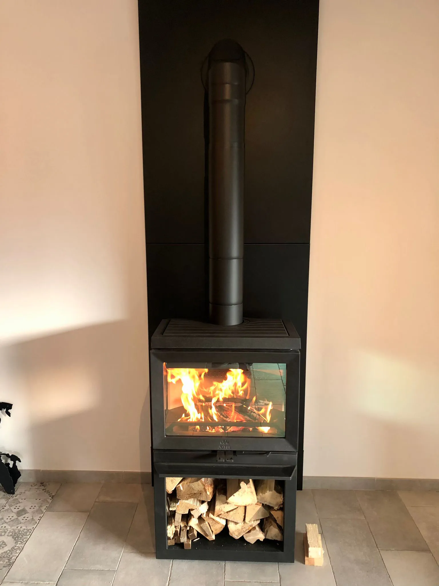 Photo d'une installation par Ambiance Feu chez un client