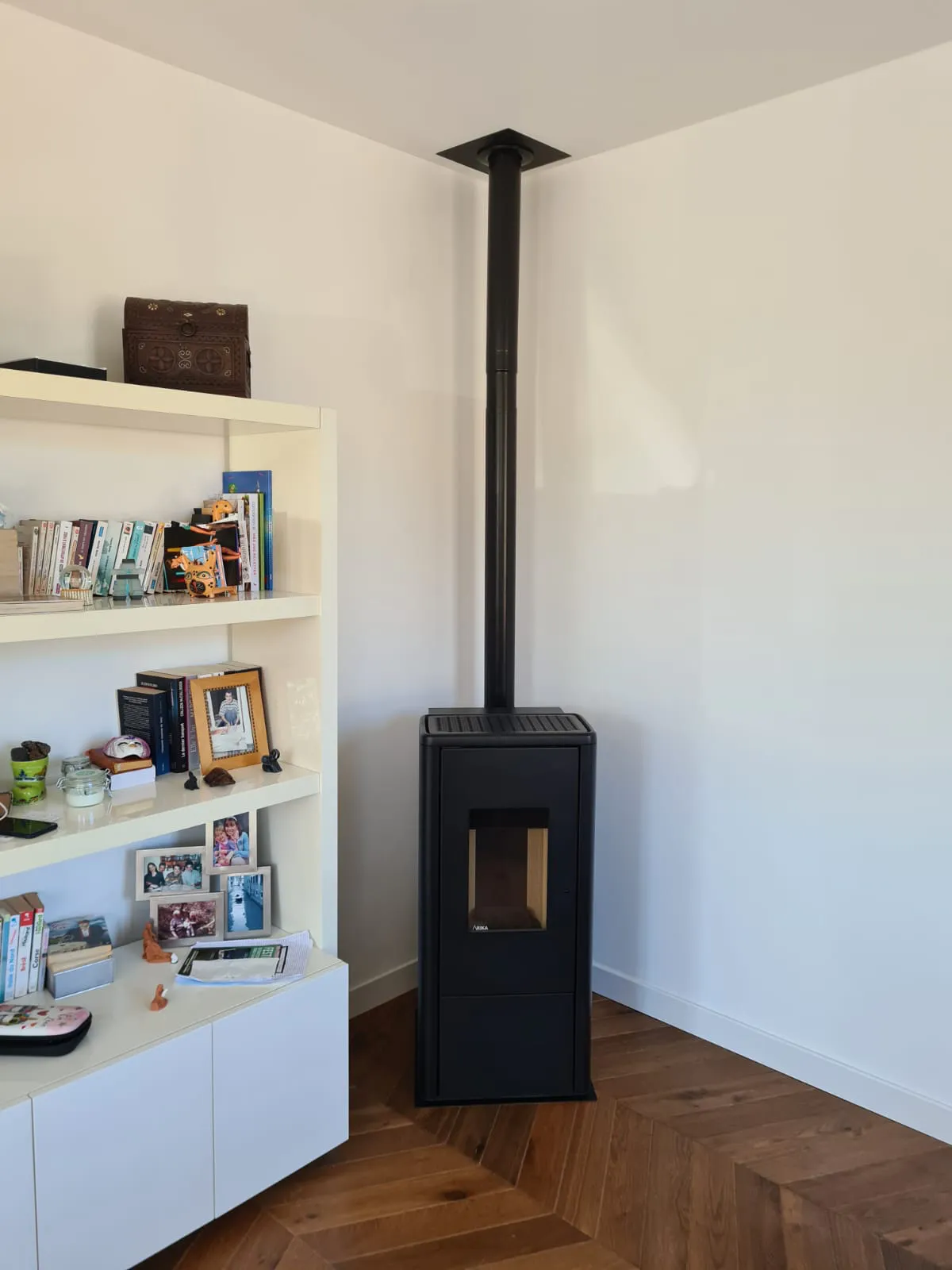 Photo d'une installation par Ambiance Feu chez un client
