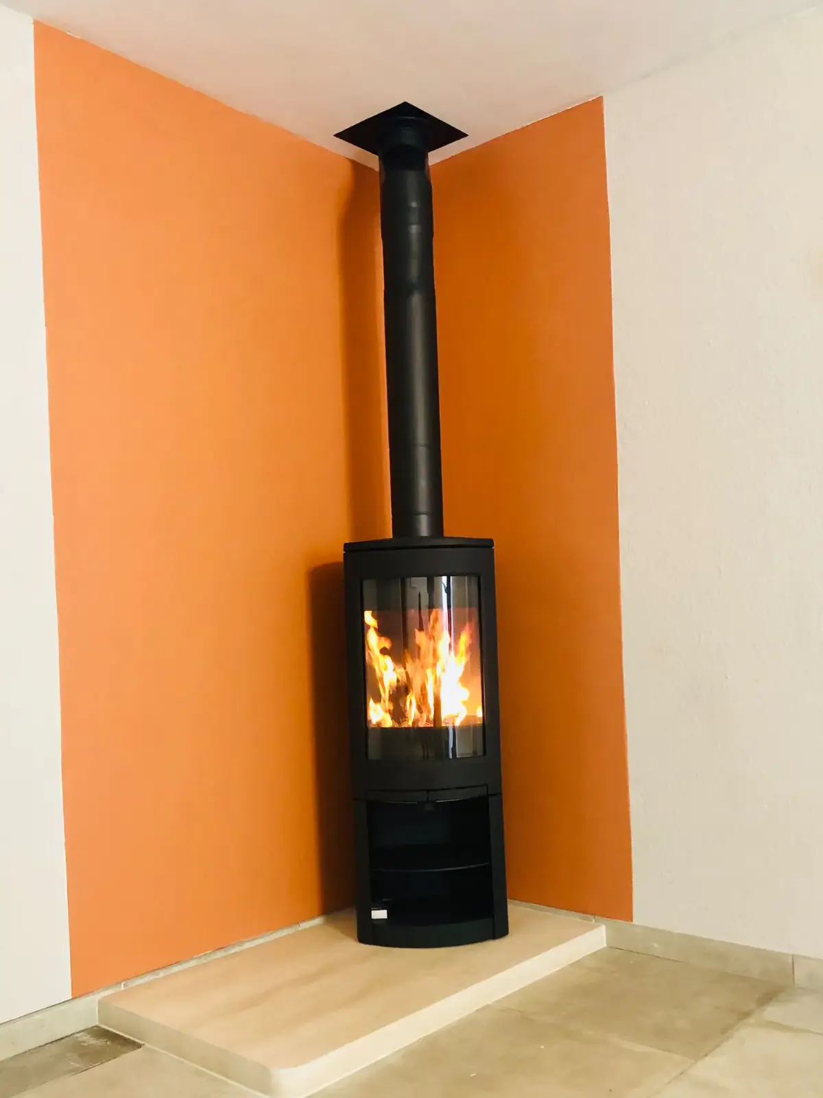 Photo d'une installation par Ambiance Feu chez un client