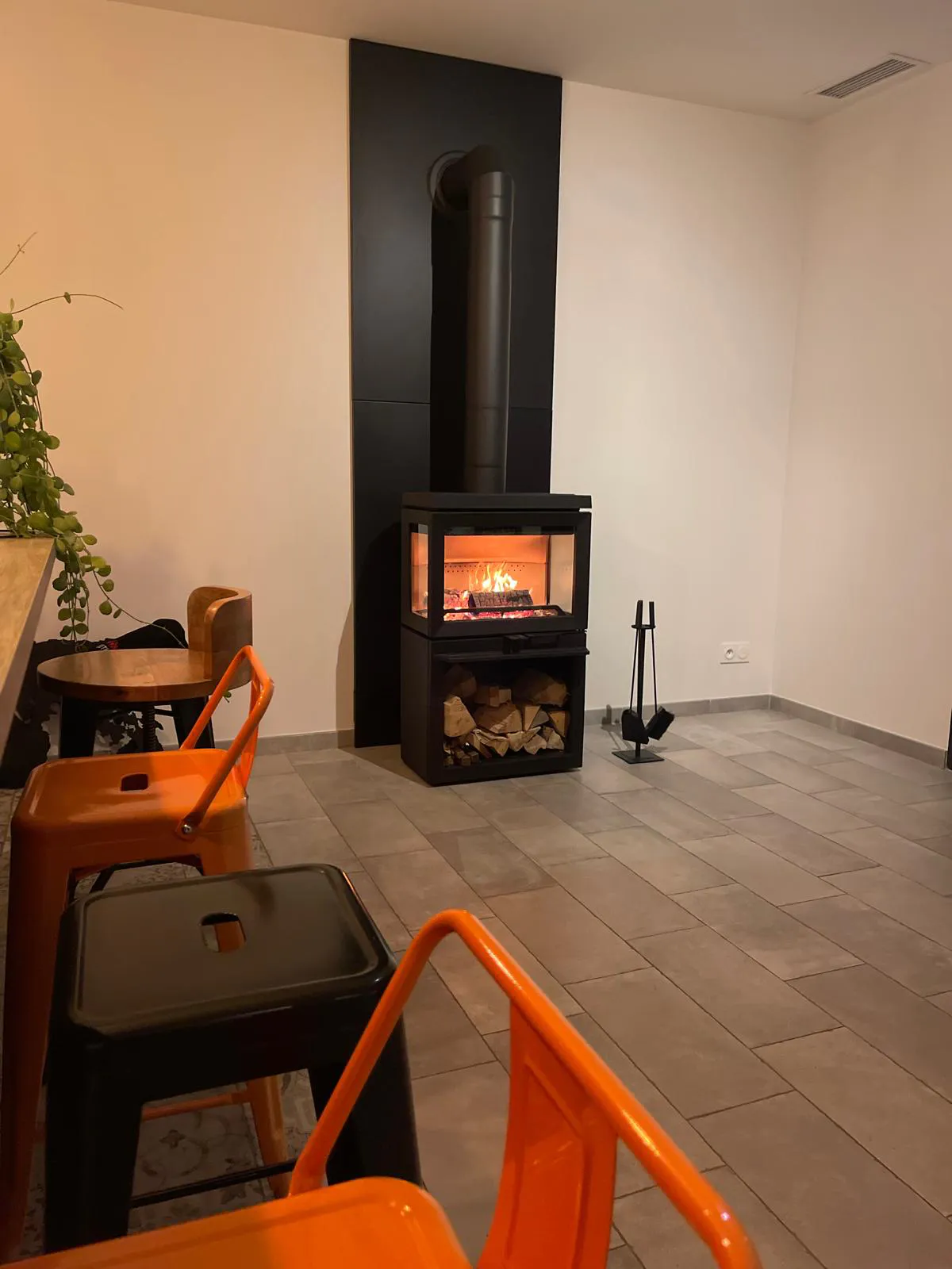 Photo d'une installation par Ambiance Feu chez un client