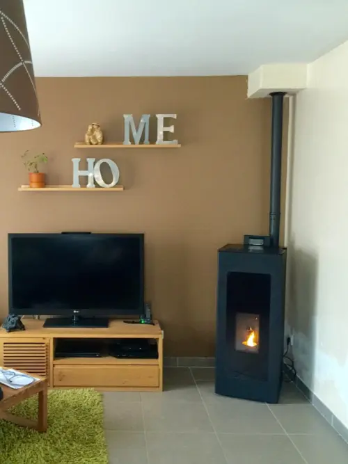Photo d'une installation par Ambiance Feu chez un client