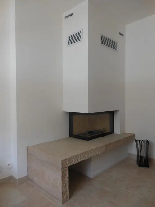 Photo d'une installation par Ambiance Feu chez un client