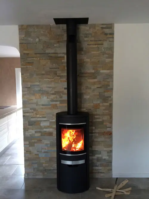 Photo d'une installation par Ambiance Feu chez un client