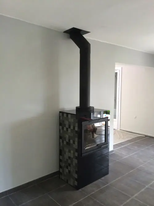 Photo d'une installation par Ambiance Feu chez un client