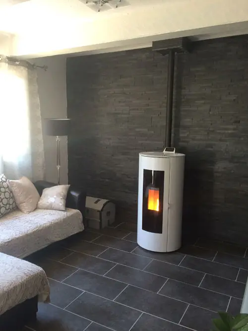 Photo d'une installation par Ambiance Feu chez un client