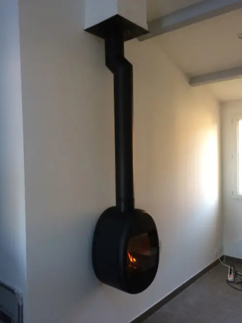 Photo d'une installation par Ambiance Feu chez un client
