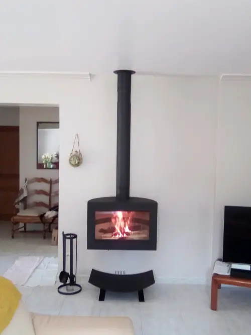 Photo d'une installation par Ambiance Feu chez un client
