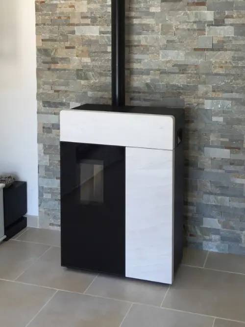 Photo d'une installation par Ambiance Feu chez un client