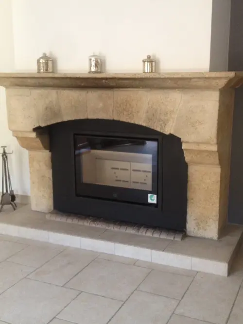 Photo d'une installation par Ambiance Feu chez un client