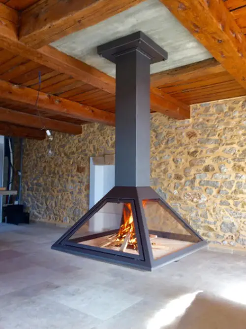 Photo d'une installation par Ambiance Feu chez un client