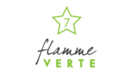Logo Flamme Verte 7 étoiles